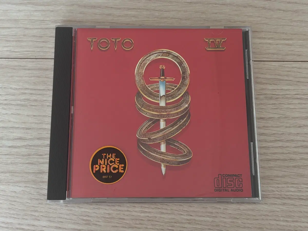 Toto IV 토토 4집 CD 미국반 CBS SONY 초기 프레스