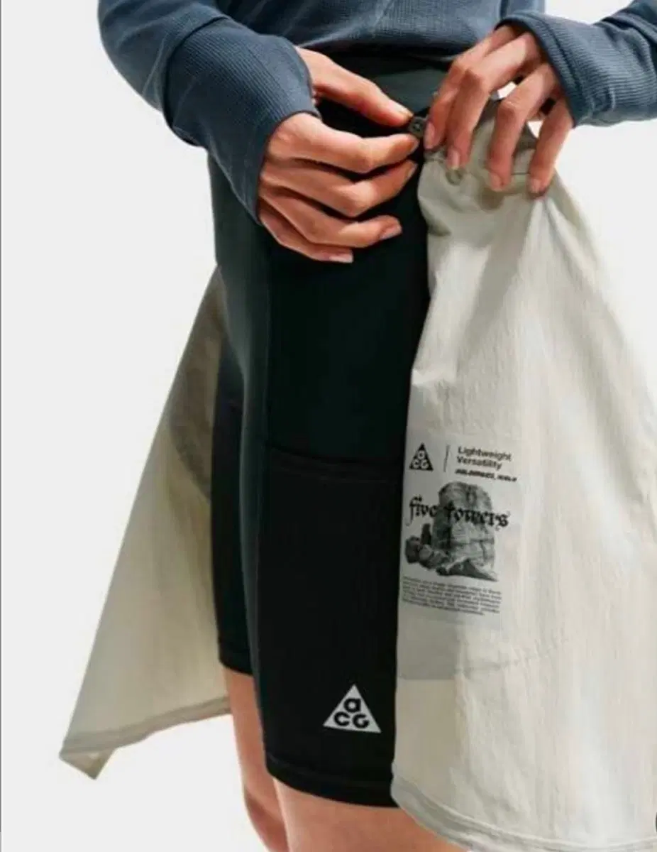 나이키 우먼 acg 3 ni 1 스커트 추가