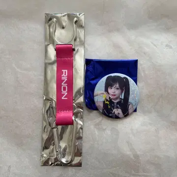 ME:I 무라카미 리논 미네랄 워터 랜덤 스트랩 캔뱃지
