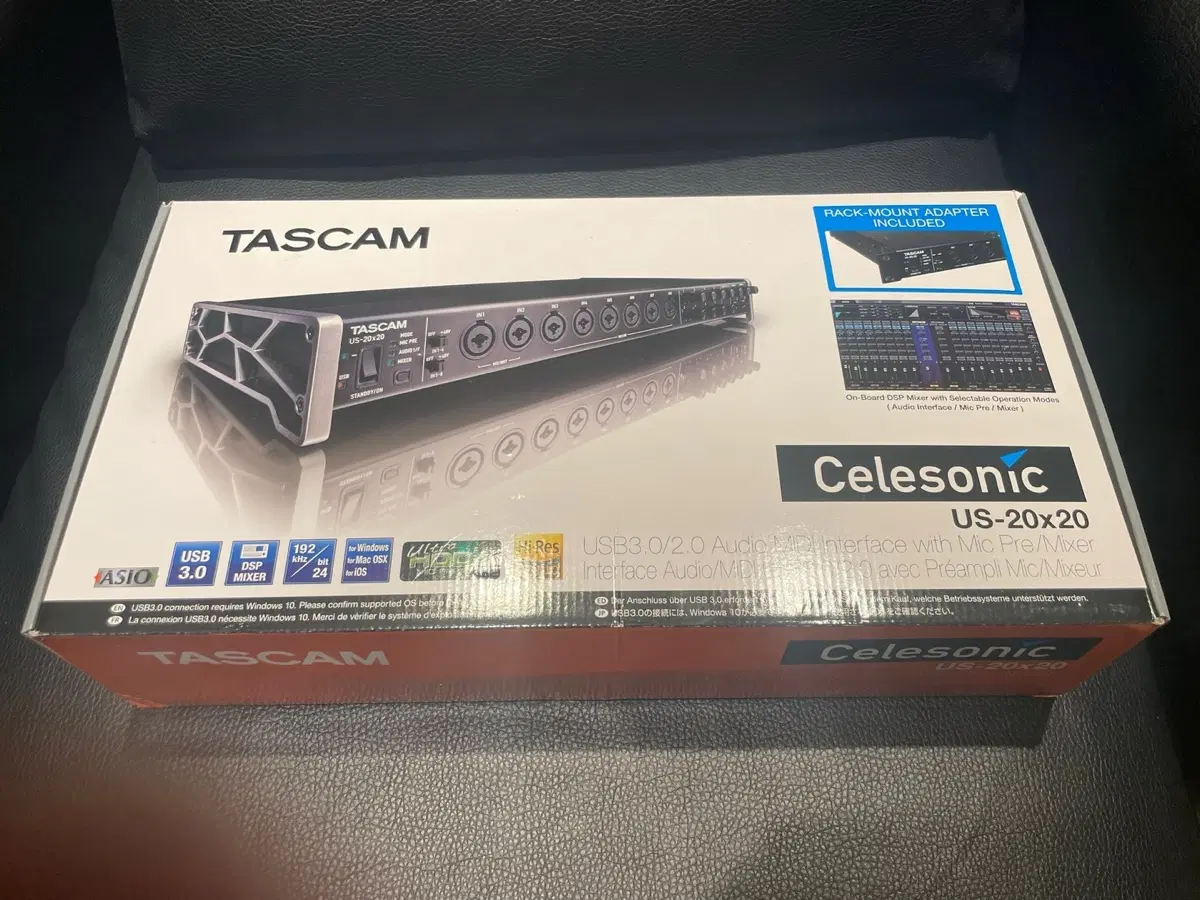 Tascam Celesonic us20*20 오디오인터페이스