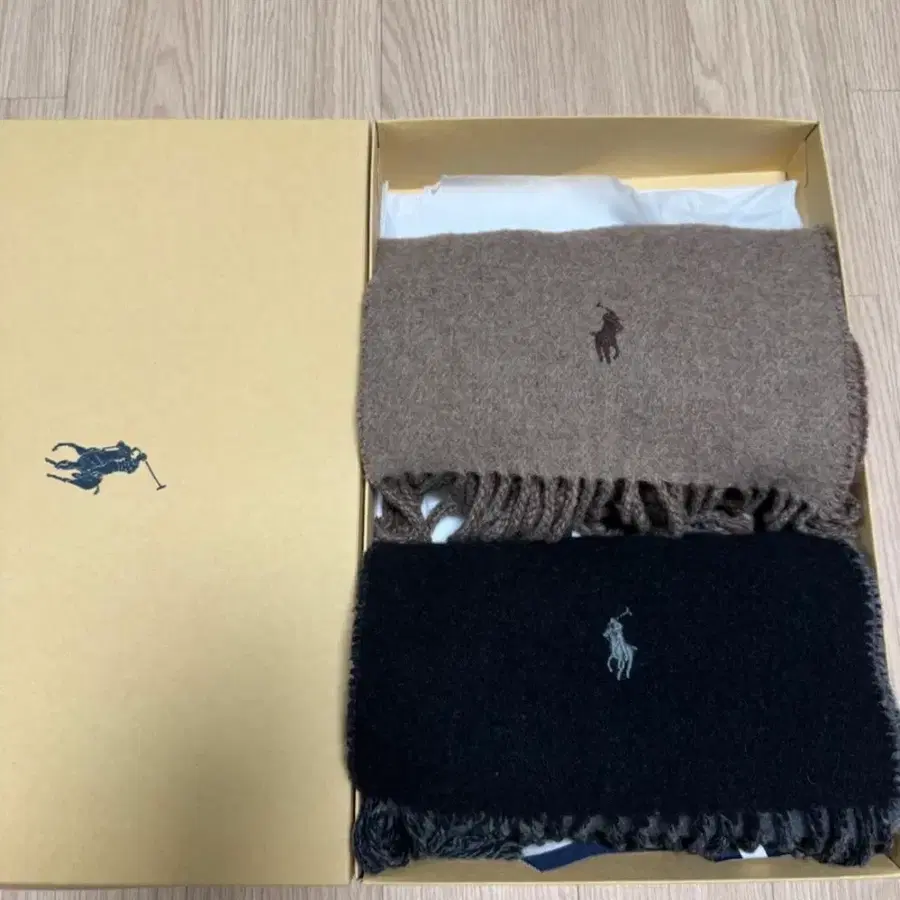 폴로 리버시블 울머플러 목도리 2개