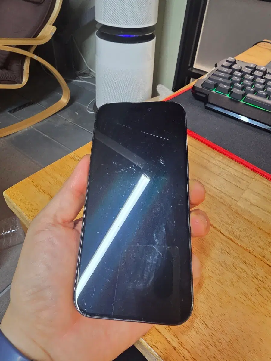 iPhone 15 프로 아이폰 1테라 배터리 84퍼센트
