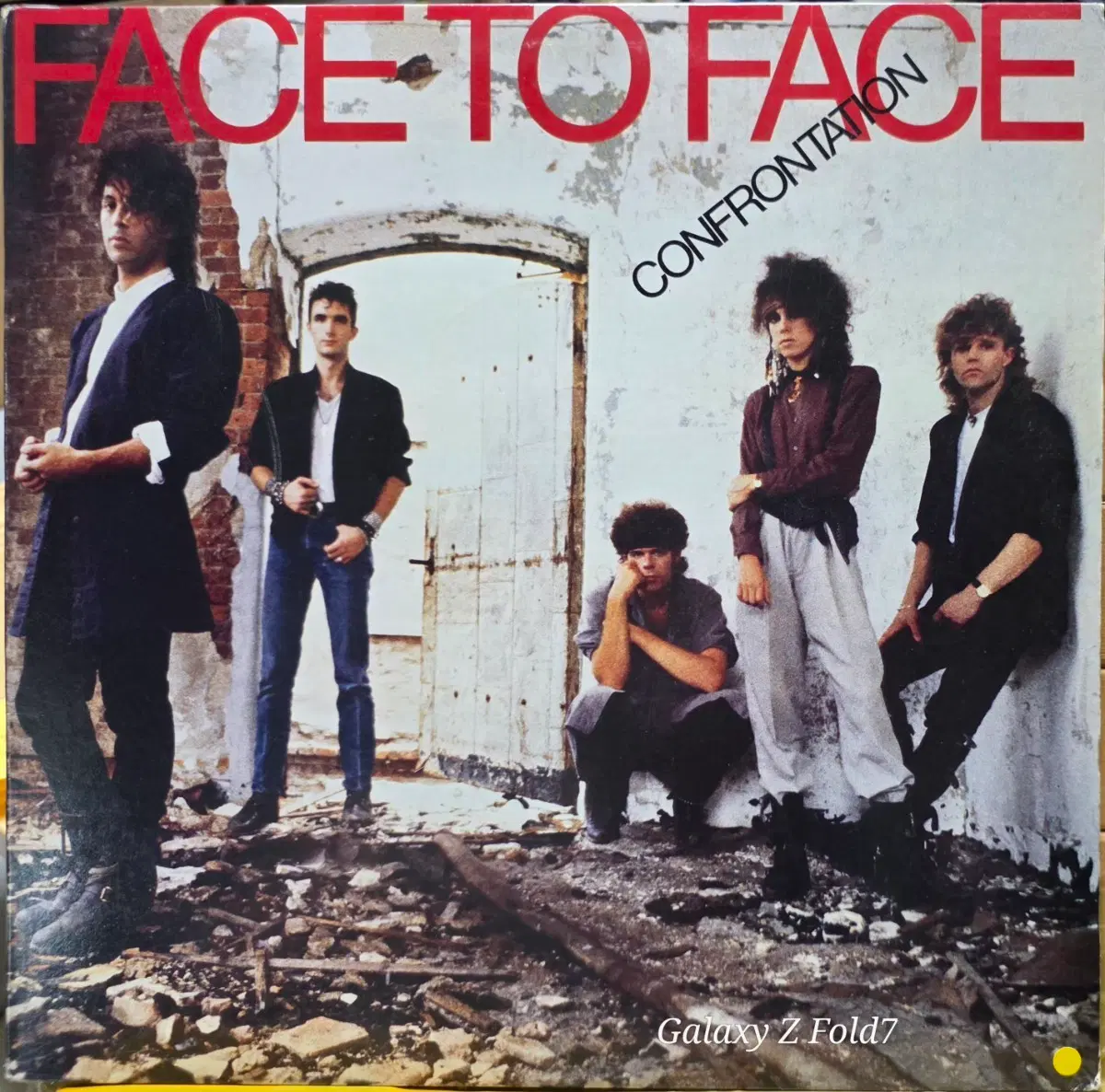 BA-729. 페이스 투 페이스 CONFRONTATION LP