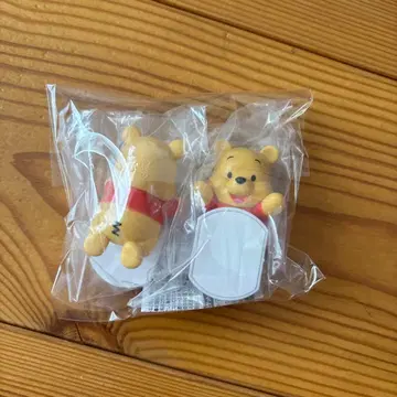 곰돌이 푸 찰싹 마스코트 2개 세트