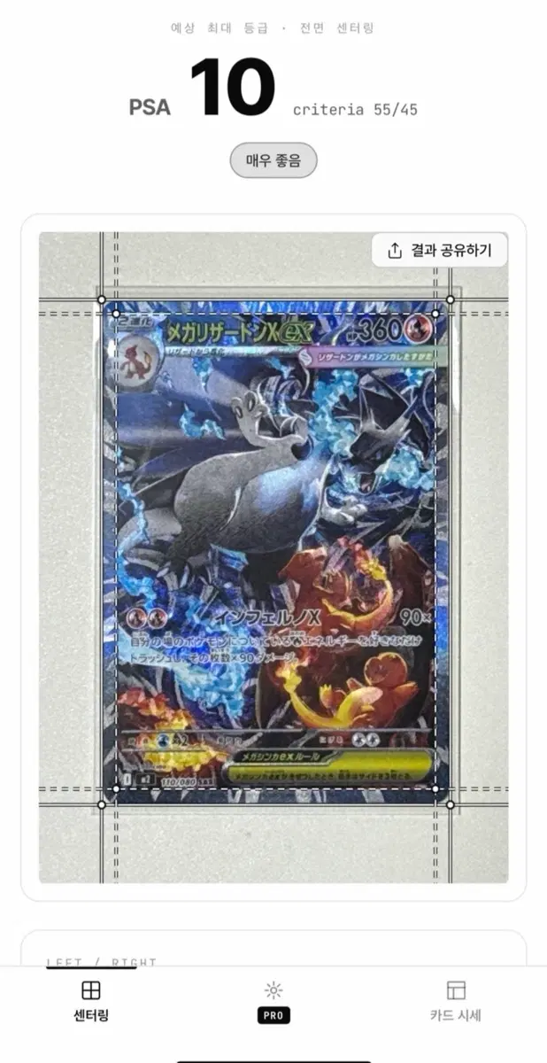 메가리자몽 PSA10 등급용(S급)(교환O)