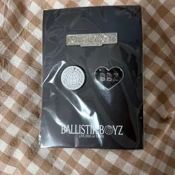 BALLISTIK BOYZ LIVE 2025 TAIPEI 핀 배지 세트