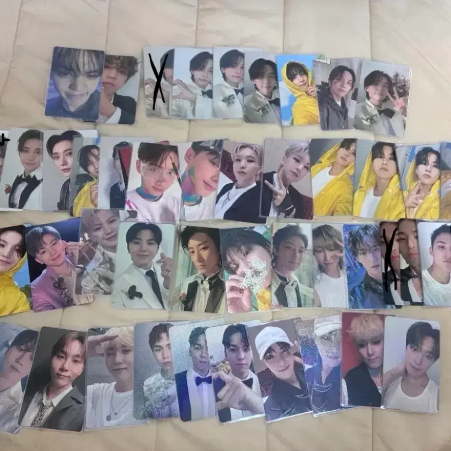 세븐틴 포토카드 일괄(47장)