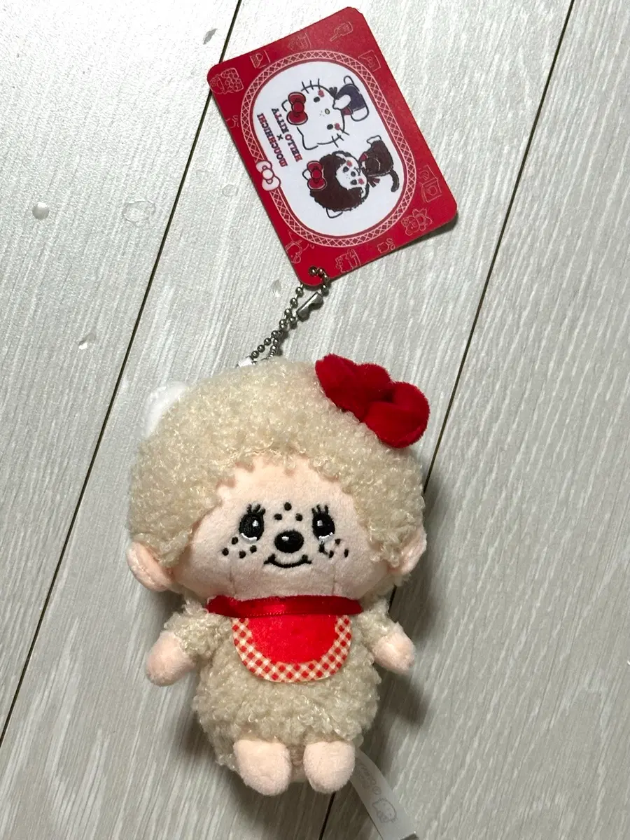 몬치치 헬로키티 인형키링