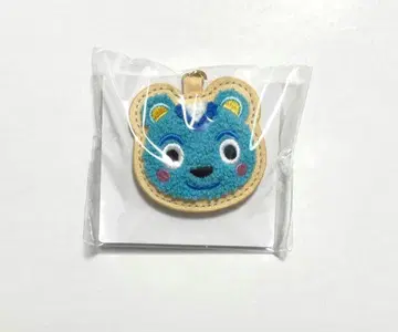 동물의 숲 리키 사가라 자수 키링