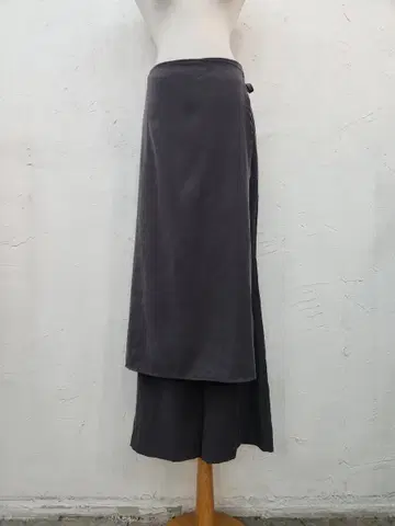 랩 스커트 슬렉스