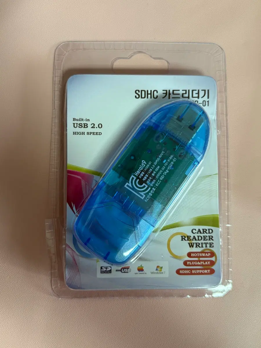 미개봉 SD카드 리더기  SDHD 리더기
