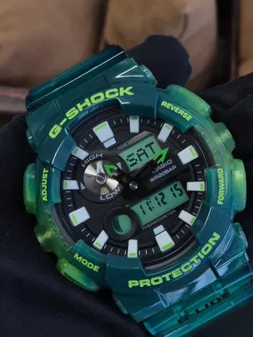 새상품 쥐샥 G-SHOCK 시계 그린