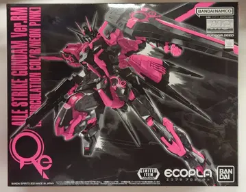 BANDAI SPIRITS MG/에코플라 프로젝트 1/100 반다이남코판 에일 스트라이크 건담 Ver RM 리서큘레이션 컬러/네온 핑크 반다이남코판