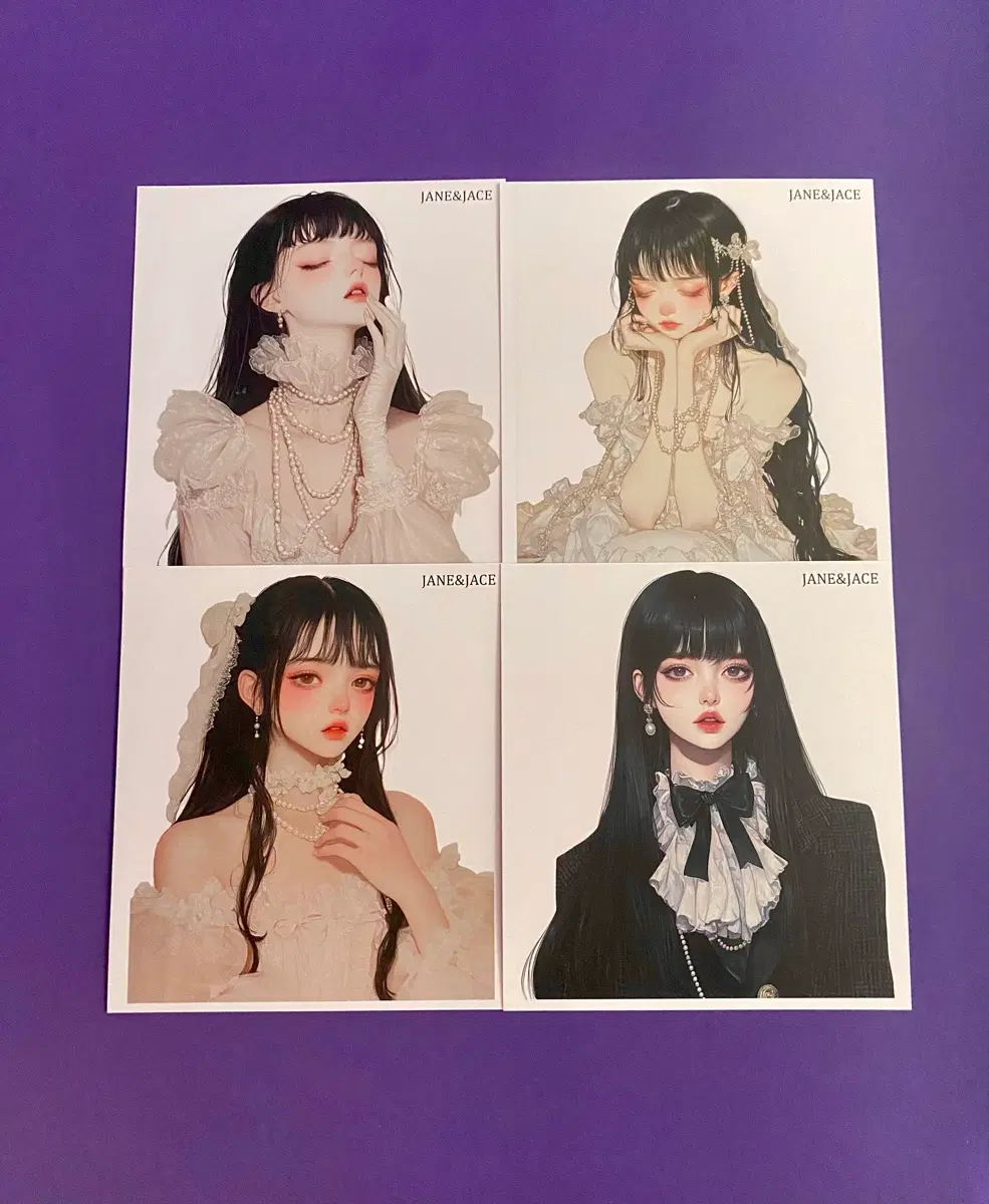 [제인앤제이스] 감성 인물 모조지 (07)