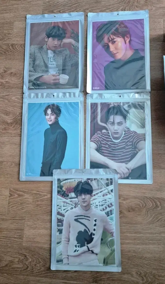 Exo Photo (Chanyeol, Baekhyun, Kai, Sehun)