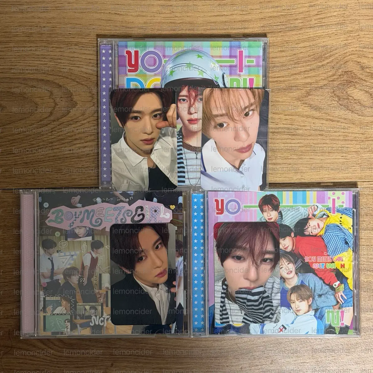엔시티위시 시온 보밋걸 요이돈 개인반 통상반 무모샵 특전