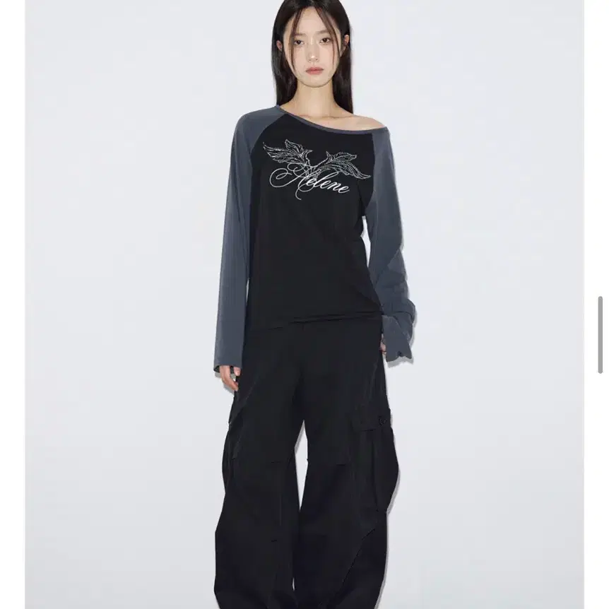 헬레네파리스 엔젤 레터링 롱슬리브