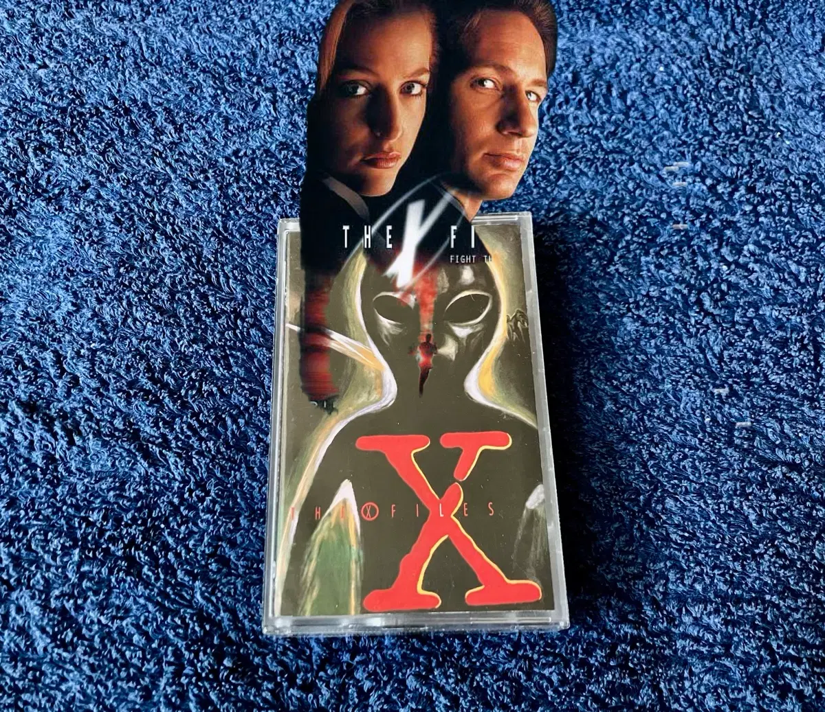 90년대 영화 X 엑스파일 OST 사운드트랙 마크스노우 영화음악 국내 라이센스 카세트테이프