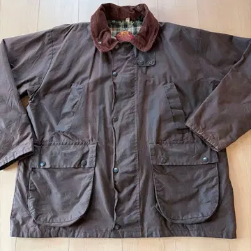 [영국제] Royal Spencer 오일드 자켓 브라운 M 사이즈