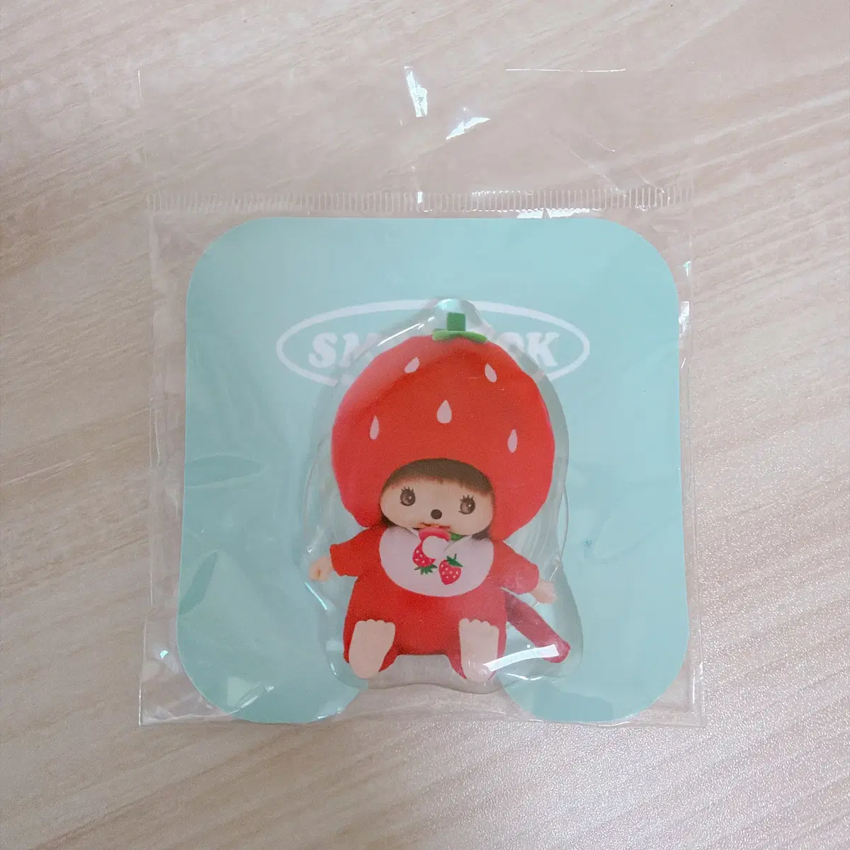 몬치치 딸기 그립톡 새상품 | 딸기몬치치 스마트톡 폰꾸