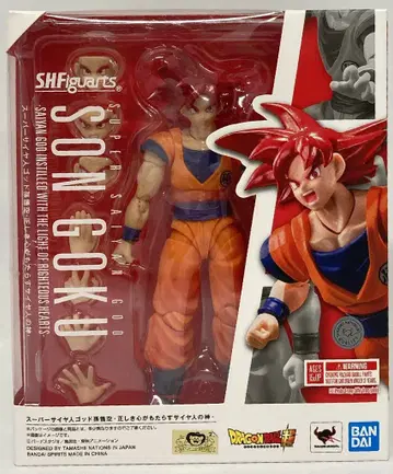 BANDAINAMCO/BANDAISPIRITS S.H.Figuarts 슈퍼 사이어인 갓 손오공 - 올바른 마음이 가져온 사이어인의 신 -
