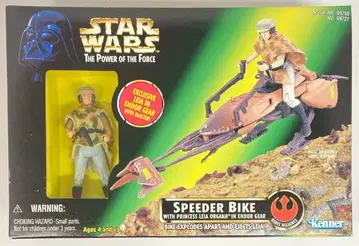 해즈브로 재팬 VEHICLE SPEEDER BIKE / WITH PRINCESS LEIA ORGANA IN ENDOR GEAR 3.5인치