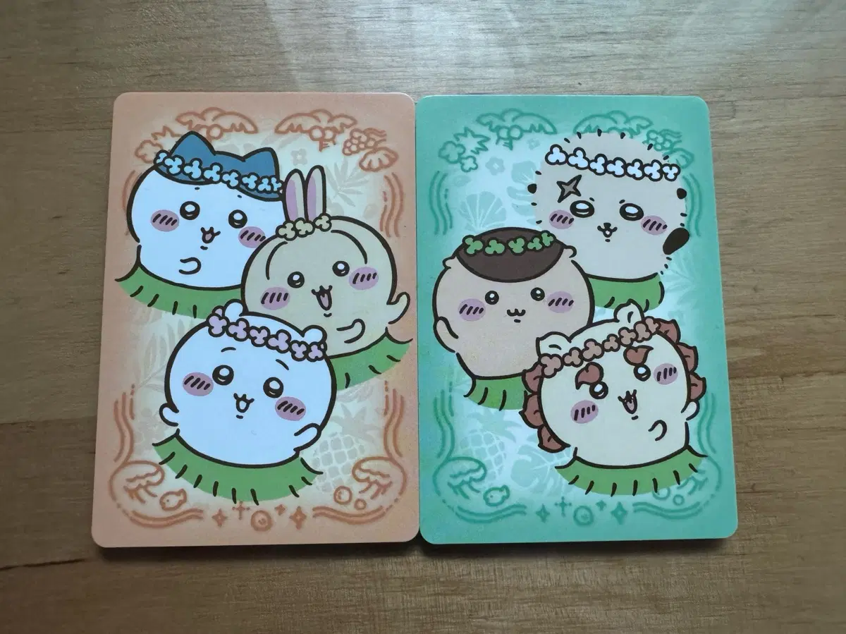 치이카와 인어의 섬 특전 카드