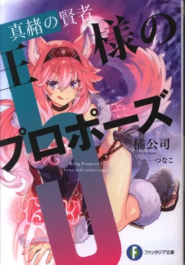 KADOKAWA 후지미 판타지아 문고 타치바나 코우지 !!) 왕의 프로포즈 진홍의 현자 5