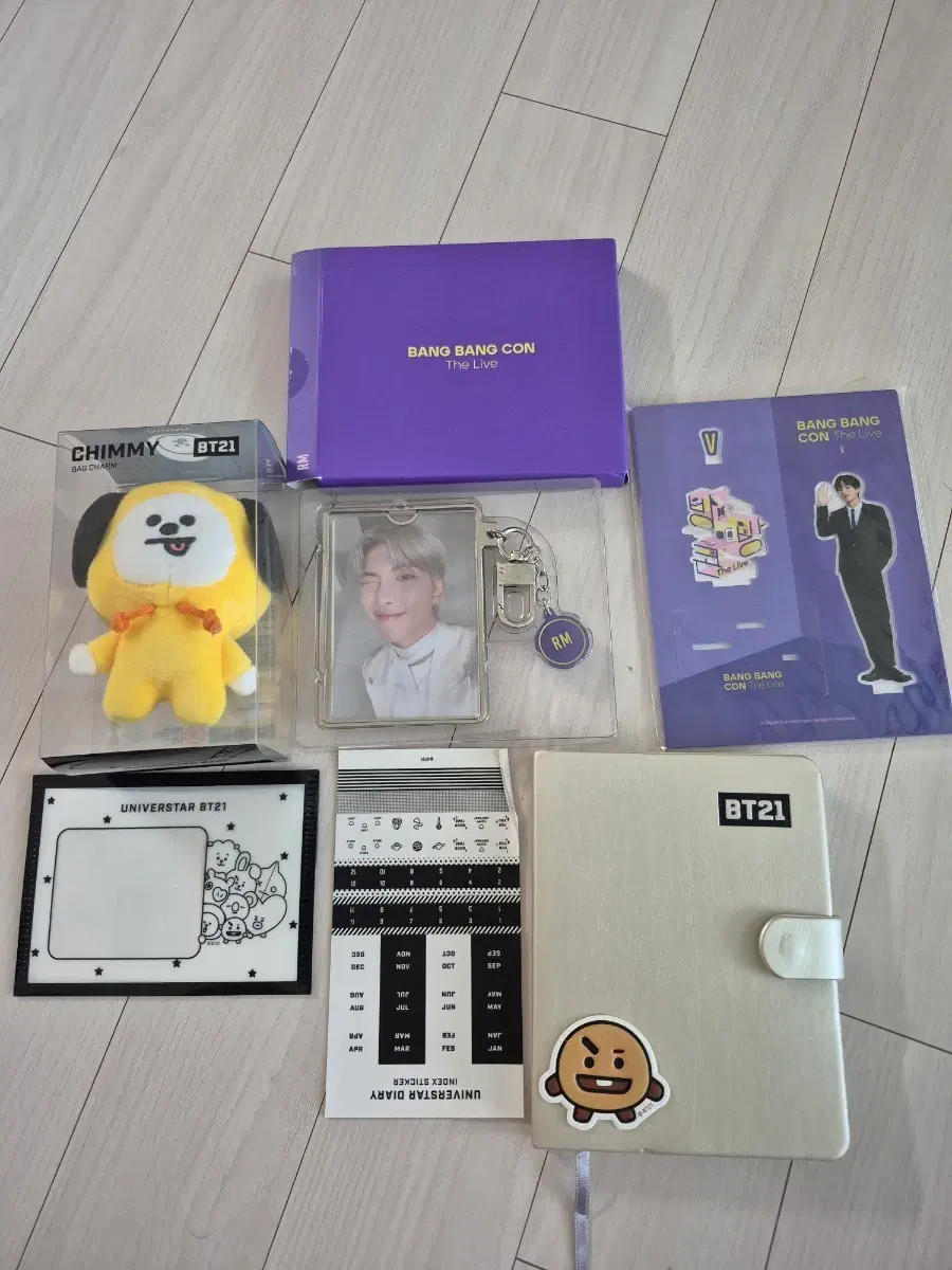 BT21 방탄소년단 Rm 키링등 굿즈 일괄 배송비포함