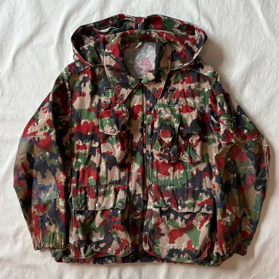 [52] 70s Swiss Army M70 알펜플라주 필드 자켓
