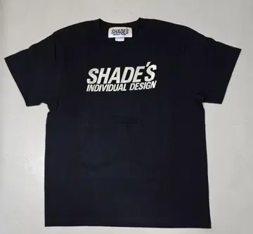SHADE'S 셰이즈 / 블랙 x 은박 전후 프린트 데드스탁 M