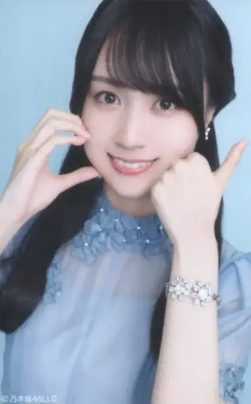 노기자카46 WebShop 한정판 카키 하루카 2024년 12월 미니 브로마이드 치트 데이 A