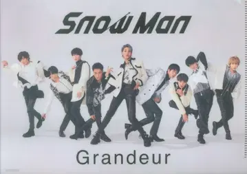 Snow Man 혜택 집합 클리어 파일 * 화이트 배경