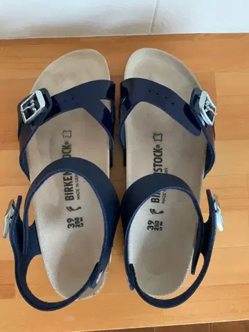 BIRKENSTOCK 샌들 네이비 빌코플로 사이즈 39 RIO