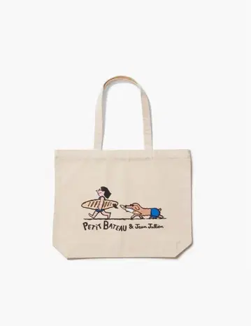 쁘띠바토 Jean Jullien 토트백