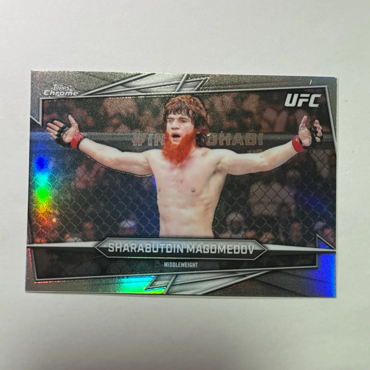 UFC 샤라 마고메도프 리플렉터 탑스크롬 UFC카드
