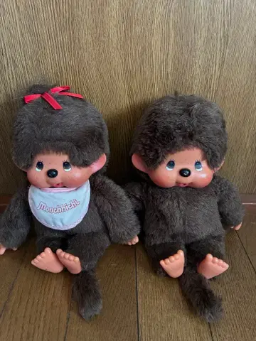 몽치치 봉제 인형 2체 세트