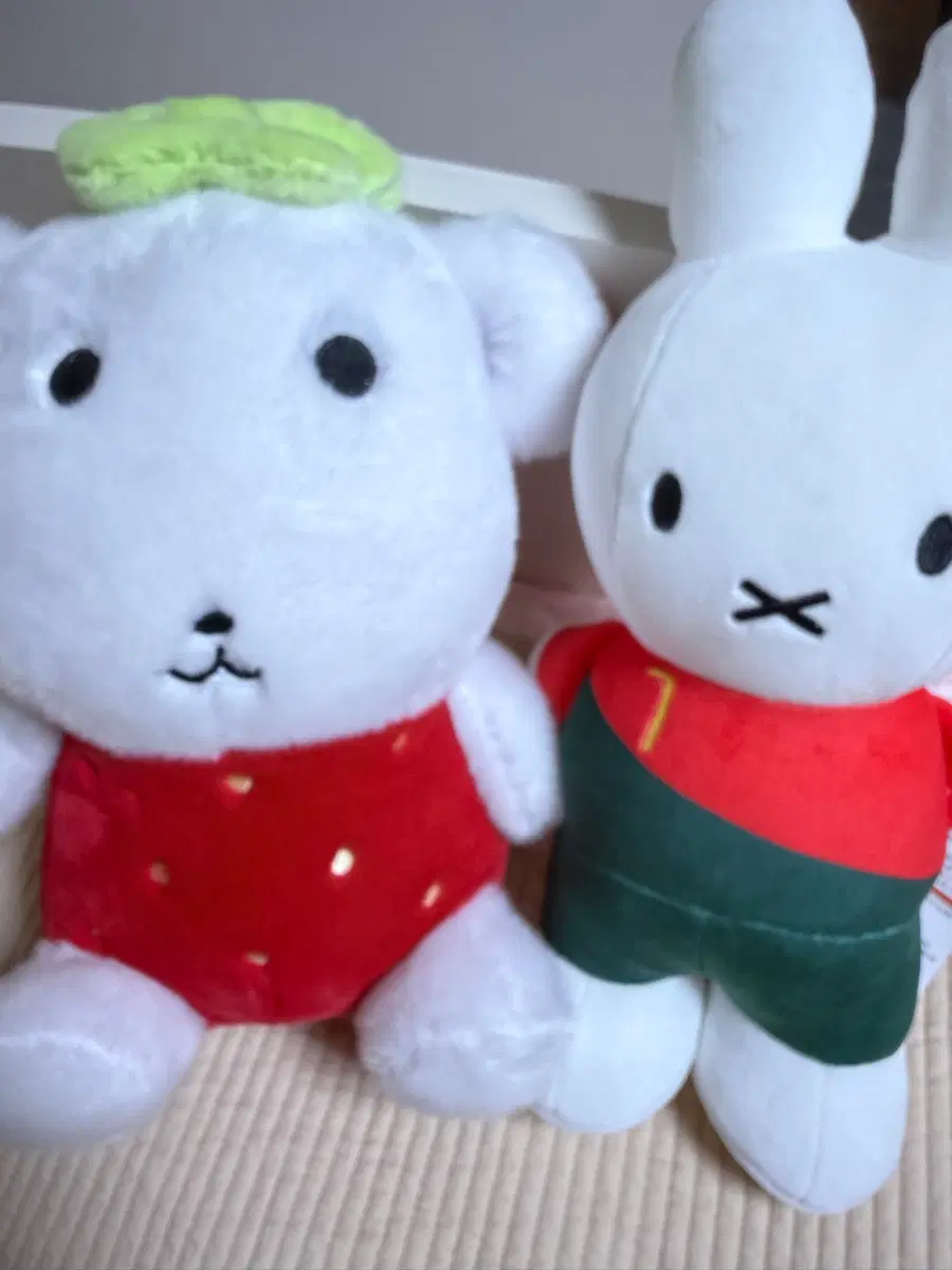 가나디 딸기 인형 미피 인형