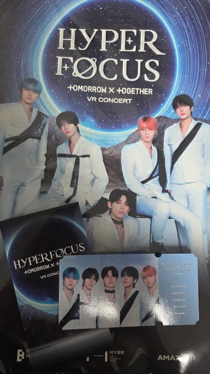 ~8/23) 투모로우바이투게더 HYPER FOCUS VR 콘서트 포스터+티켓