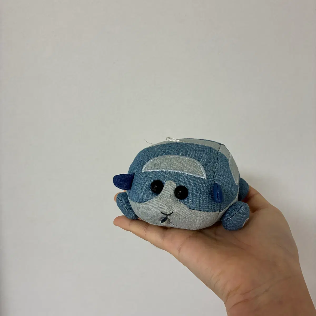 빈티지 고전 데님 모루카 인형 키링