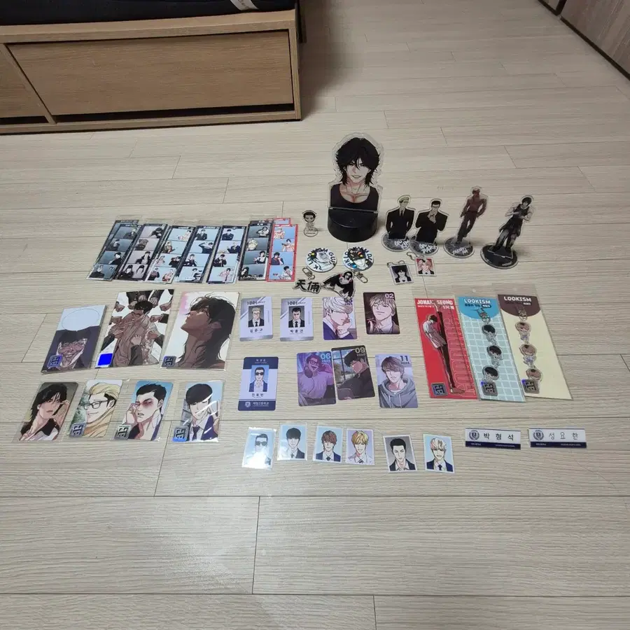외모지상주의 굿즈 일괄