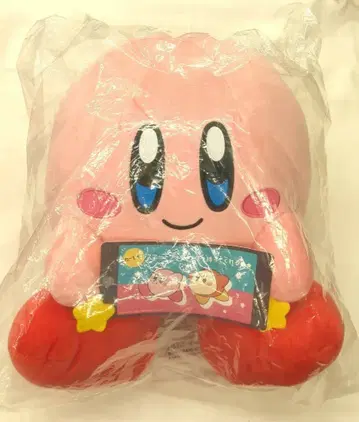 BANDAI SPIRITS 제일복권 별의 커비 푸푸푸한 하루 B상 포요포요 커비 봉제 인형 스마트폰 스탠드