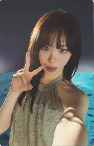 르세라핌 미니 포토카드 채원 2026 퓨어플로우 06