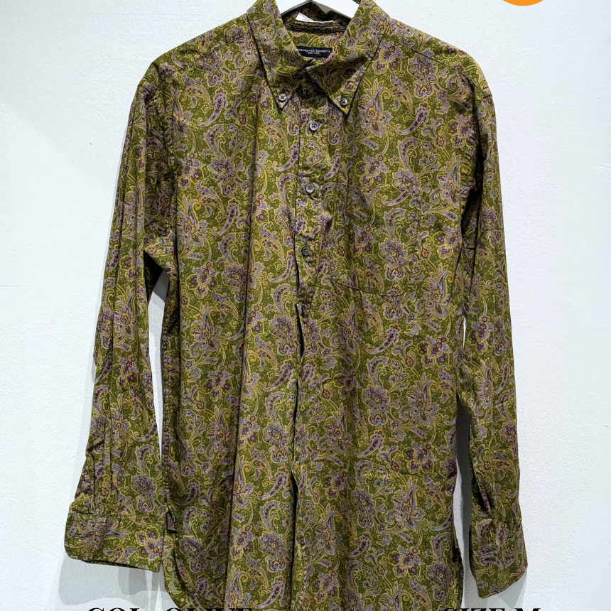 엔지니어드가먼츠 PAISLEY SHIRT(M)