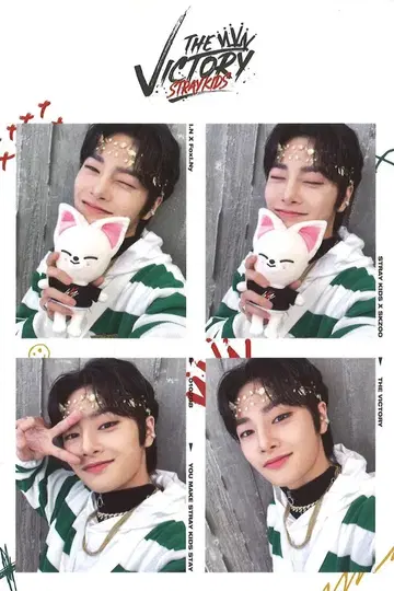StrayKids THE VICTORY I.N 4CUT 프레임 사진