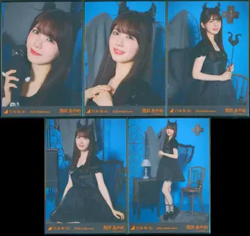 노기자카46 WebShop 한정판 츠츠이 아야메 2024.Halloween 5장 세트