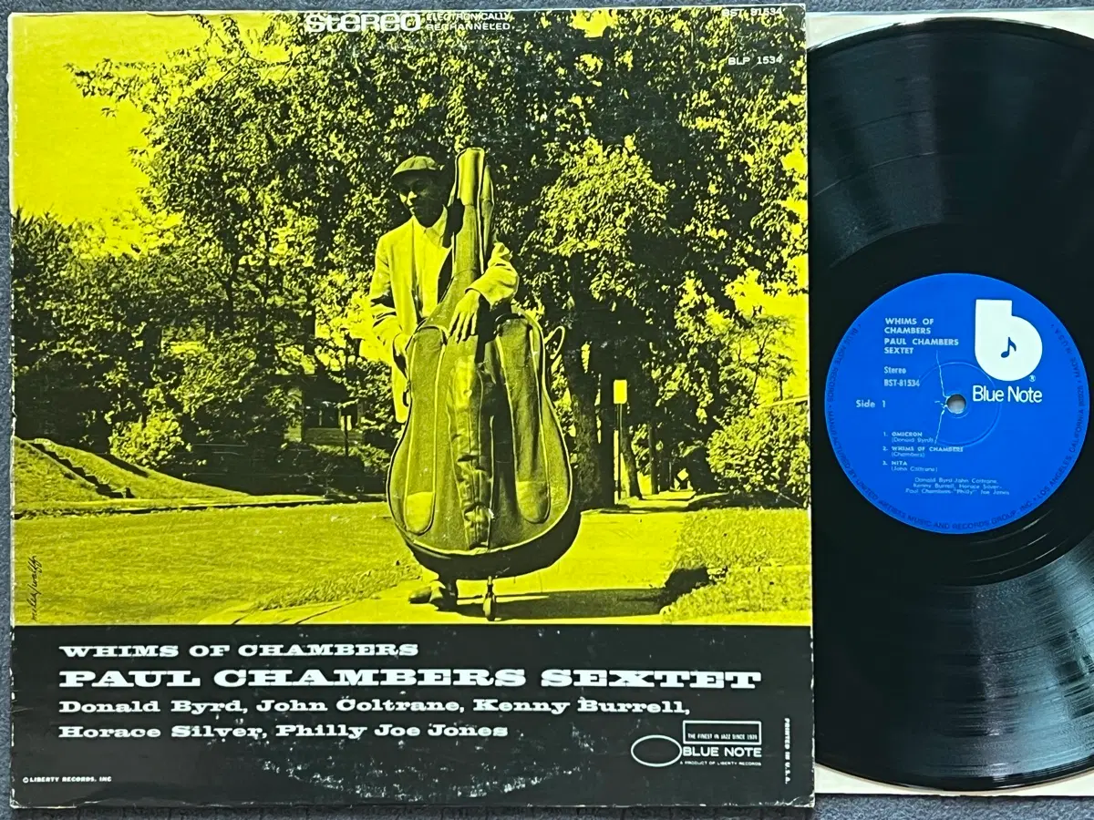 LP : Paul Chambers Sextet - Whims Of Chambers