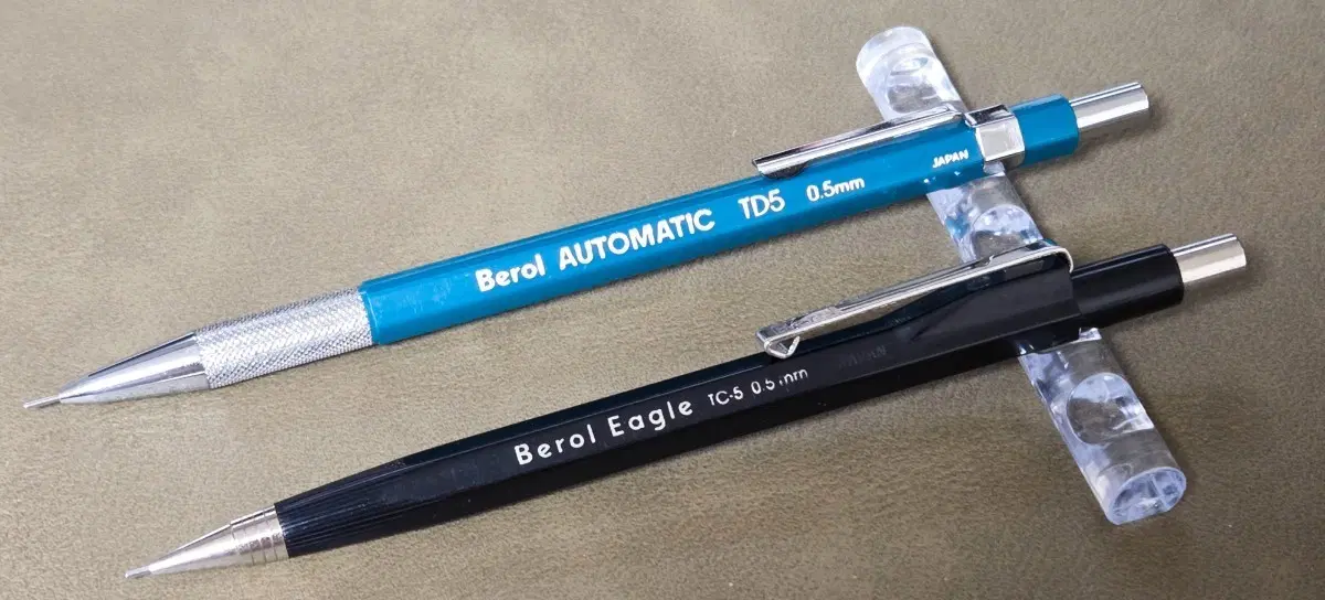 Berol TD5 / TC5 0.5 샤프 세트