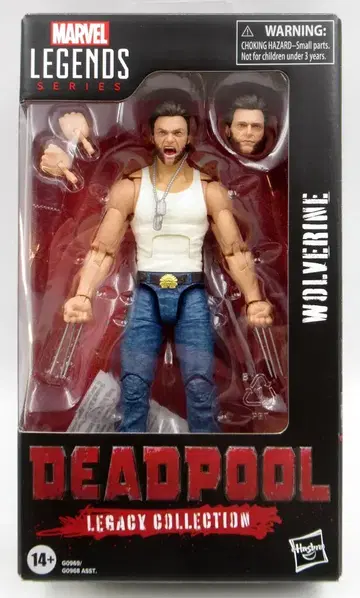 HASBRO 레거시 컬렉션 데드풀 울버린 6인치