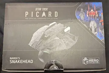 EAGLEMOSS HERO COLLECTOR THE OFFICIAL STARSHIPS COLLECTION NAREKS SNAKEHEAD